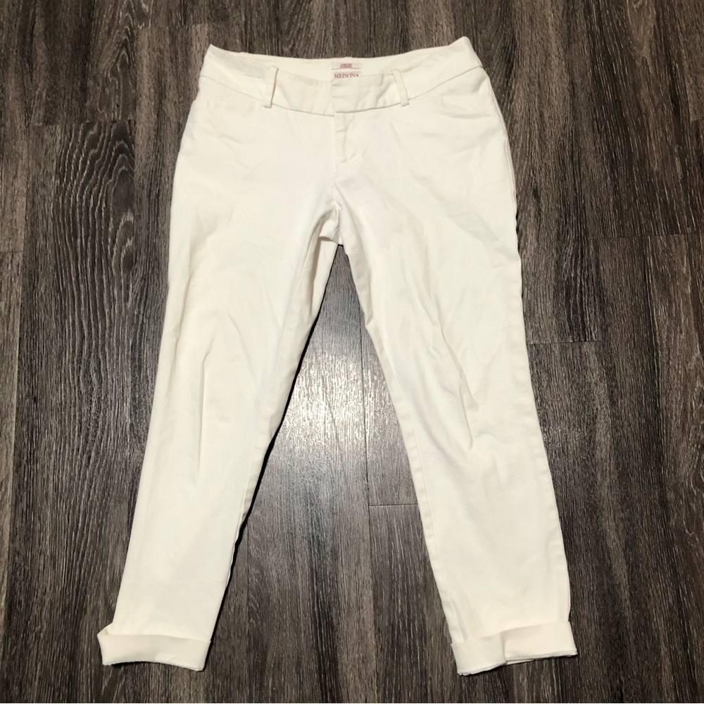 Merona "Modern Coupe Contemporain" Stretch Capri Pants - Women's Size 4